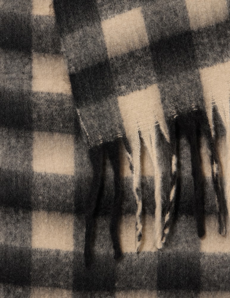 Rinascente Collection Chunky checkered scarf - picture 2 Rinascente Collection Chunky checkered scarf - picture 2