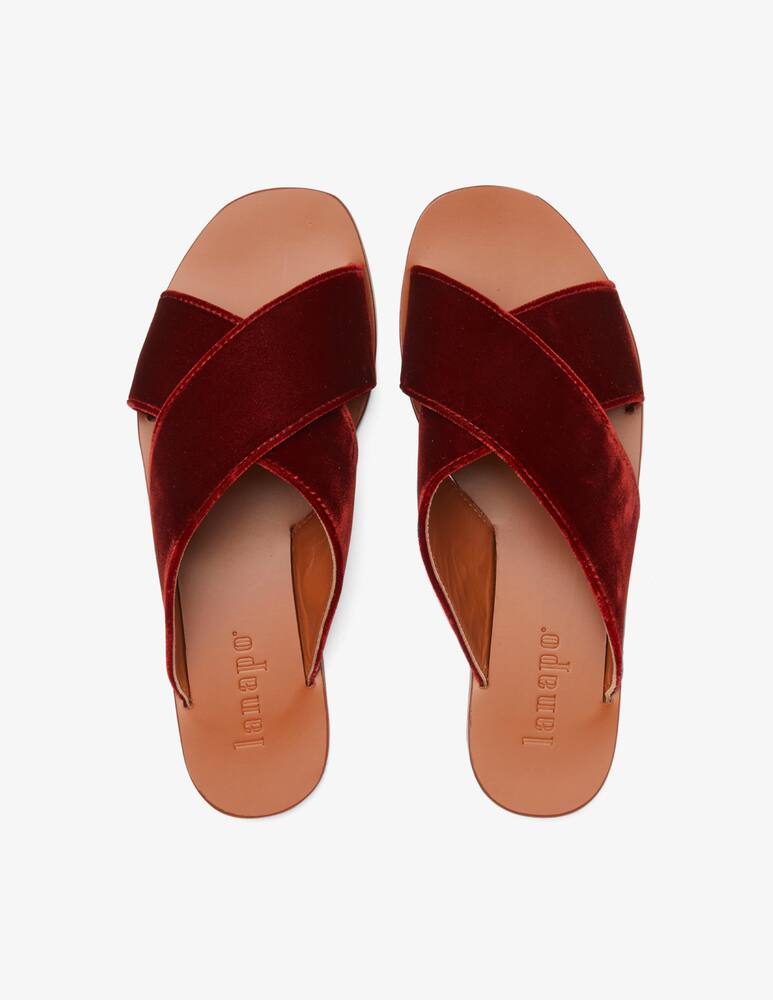 rinascente lanapo Stromboli flat sandals