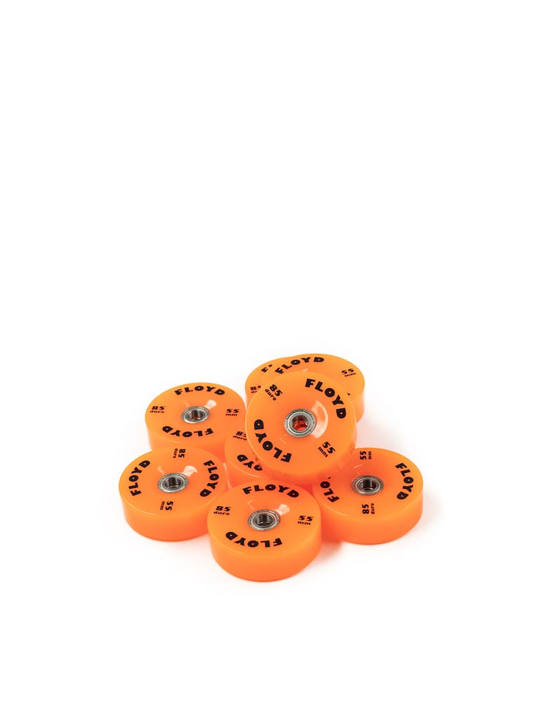 Floyd Floyd 8 Wheel Set - Kickin´Orange - immagine 1 Floyd Floyd 8 Wheel Set - Kickin´Orange - immagine 1