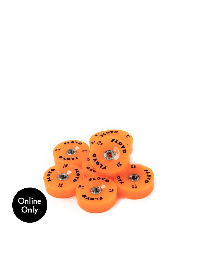 Floyd Floyd 8 Wheel Set - Kickin´Orange - immagine 2 Floyd Floyd 8 Wheel Set - Kickin´Orange - immagine 2