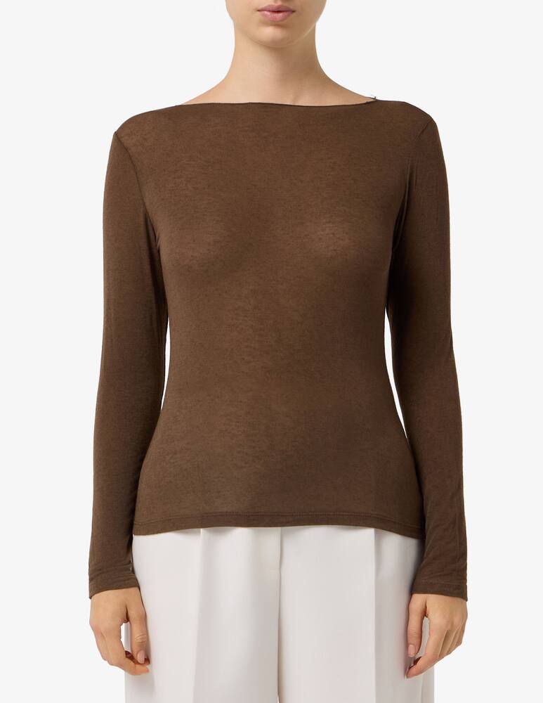 Rinascente Collection Maglia maniche lunghe in modal - immagine 1