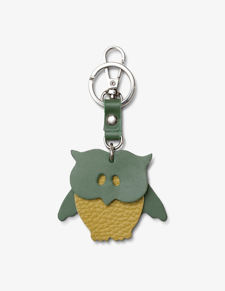 rinascente Arron Charm gufo in pelle