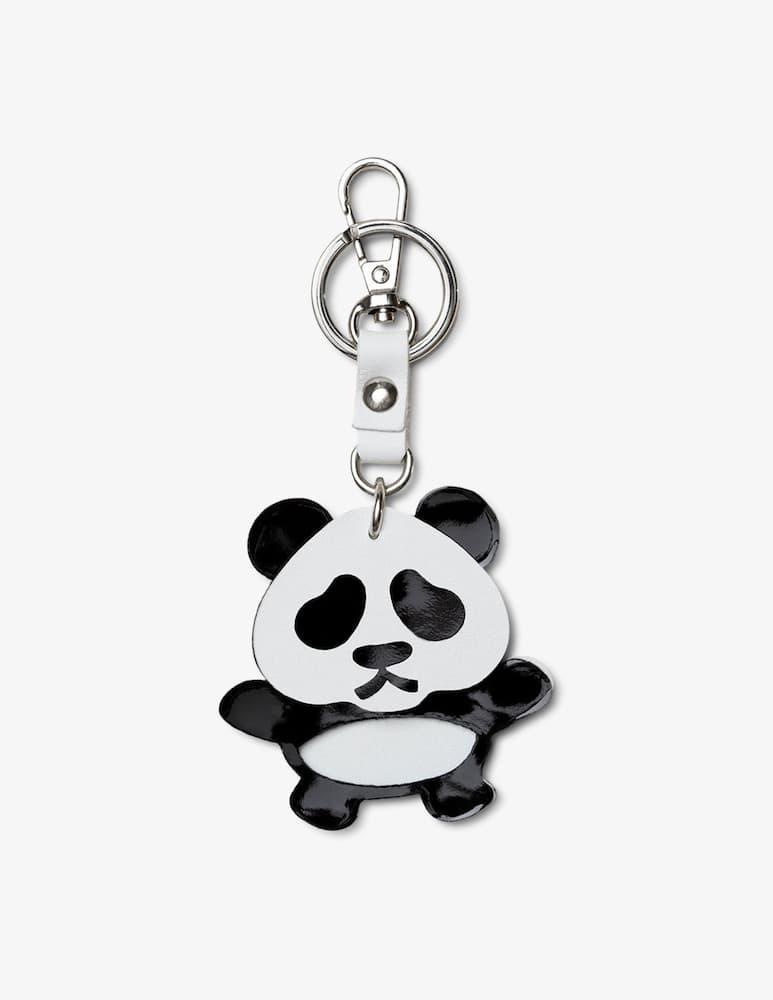 rinascente Arron Charm panda in pelle