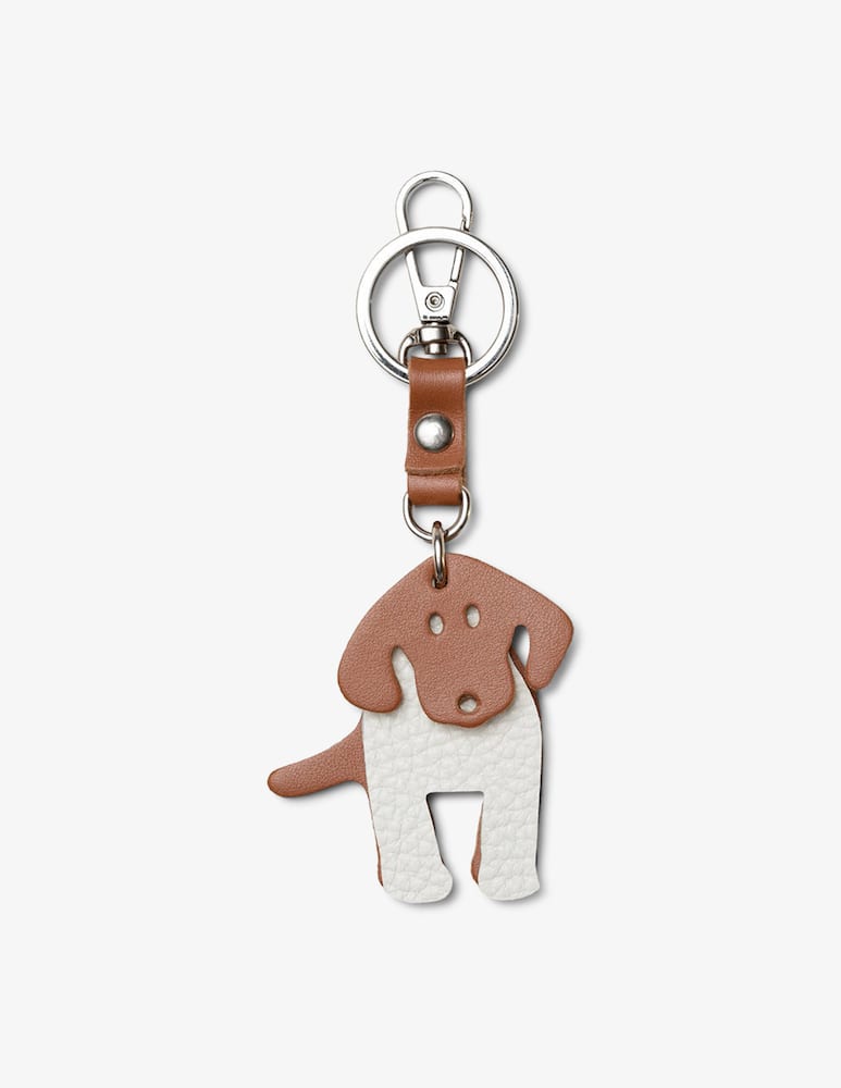 rinascente Arron Charm cane in pelle