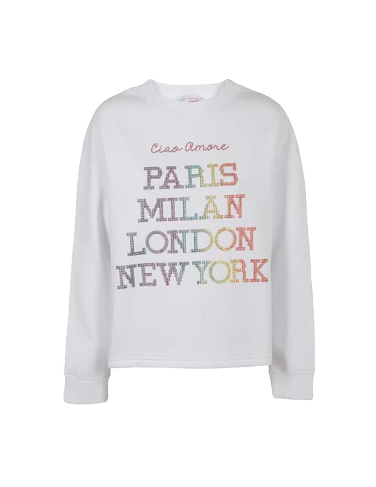 Giada Benincasa Cotton Blend Sweatshirt - picture 1 Giada Benincasa Cotton Blend Sweatshirt - picture 1
