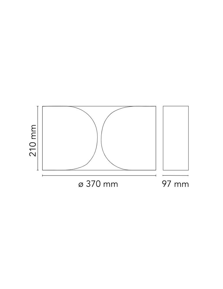 rinascente Flos Foglio Lampada Da Soffitto