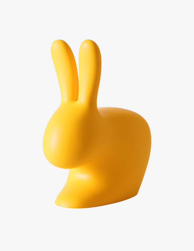 rinascente Qeeboo Rabbit Chair Baby Yellow