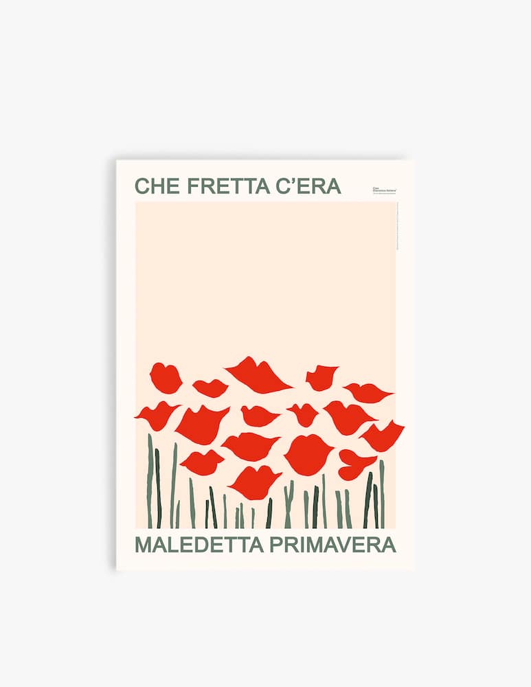 rinascente Ciao Discoteca Italiana Maledetta Primavera Poster