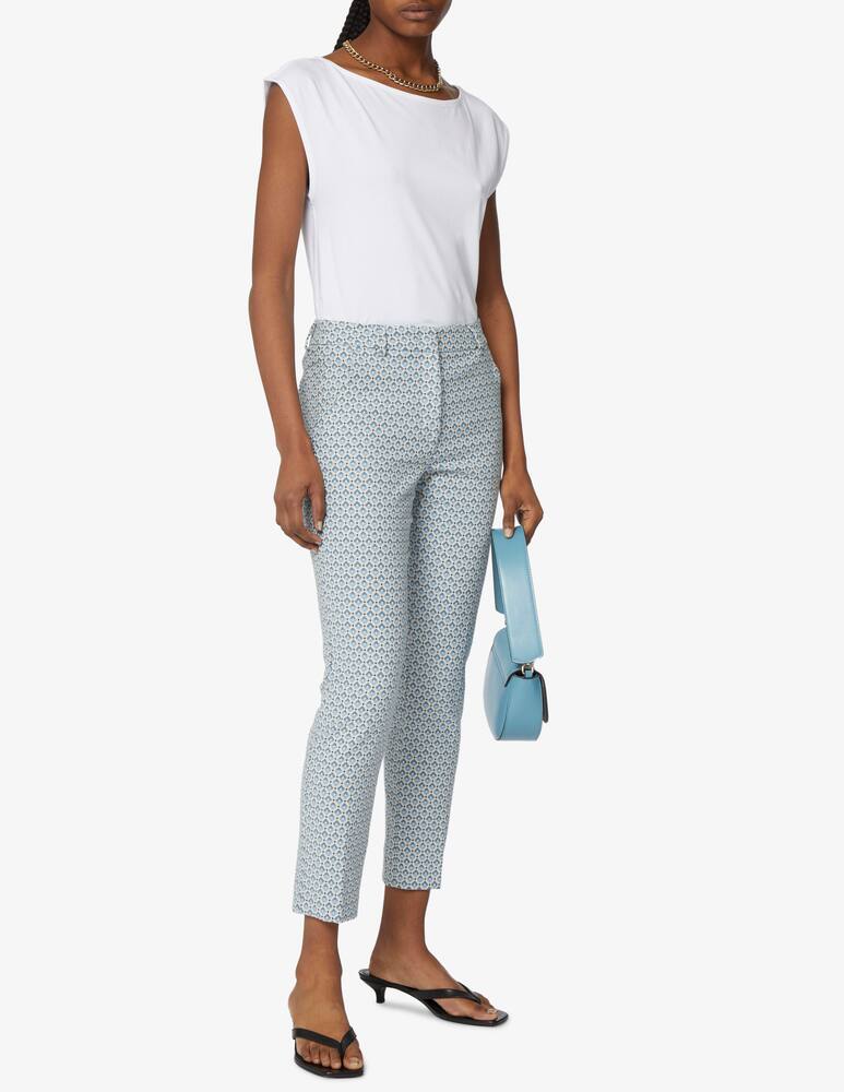 rinascente Weekend Max Mara Papaia cotton blend trousers