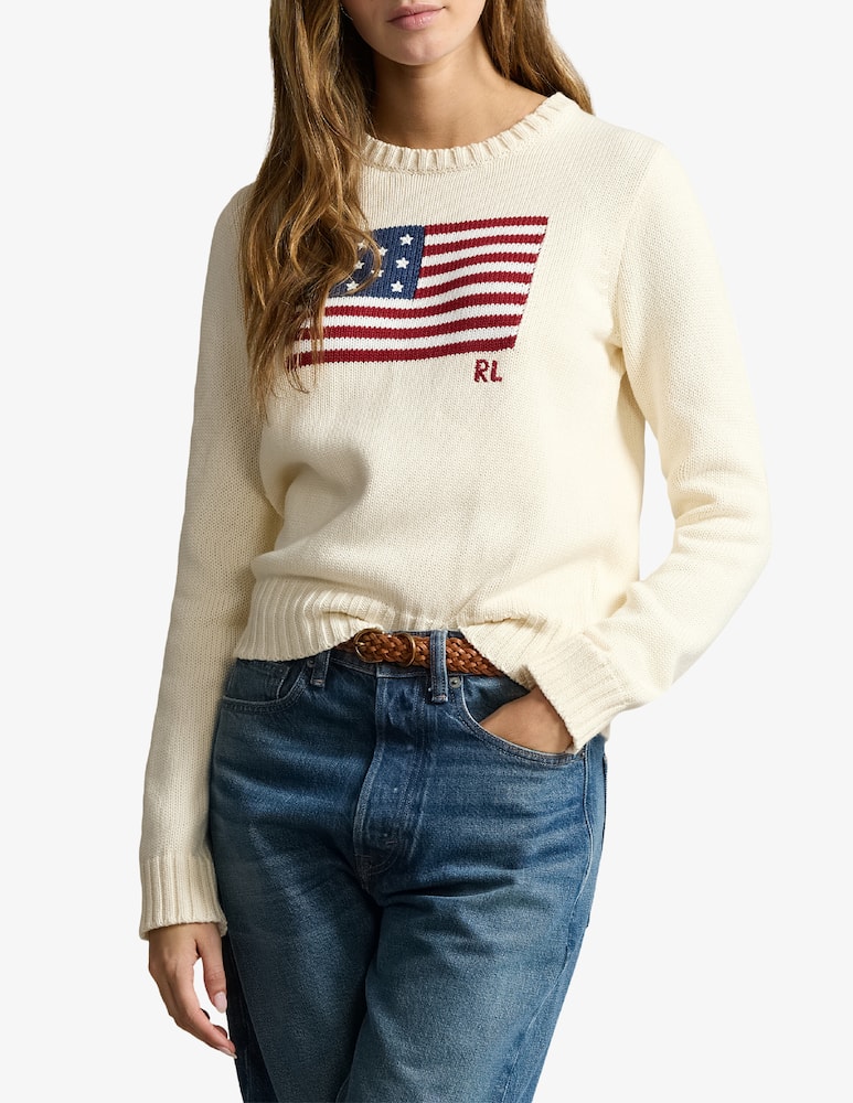 Polo Ralph Lauren Flag cotton pullover - picture 1