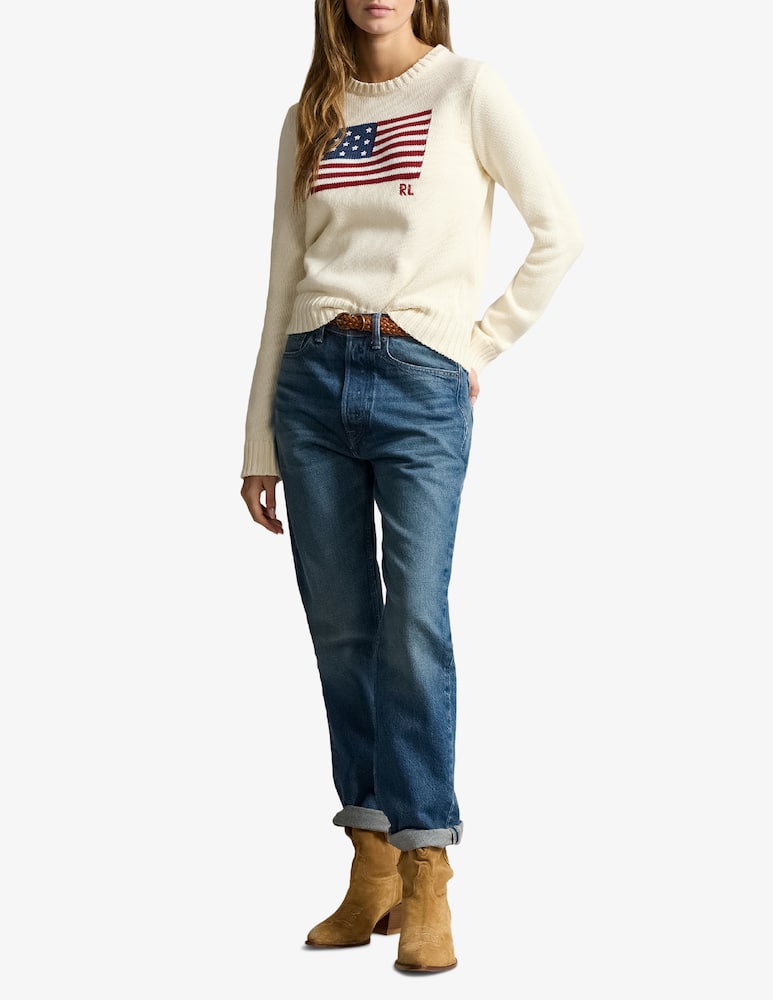 rinascente Polo Ralph Lauren Flag cotton pullover