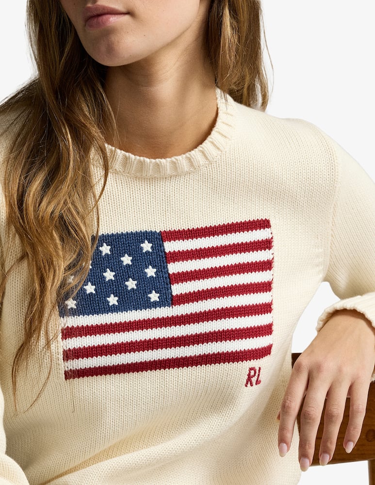 Polo Ralph Lauren Flag cotton pullover - picture 4