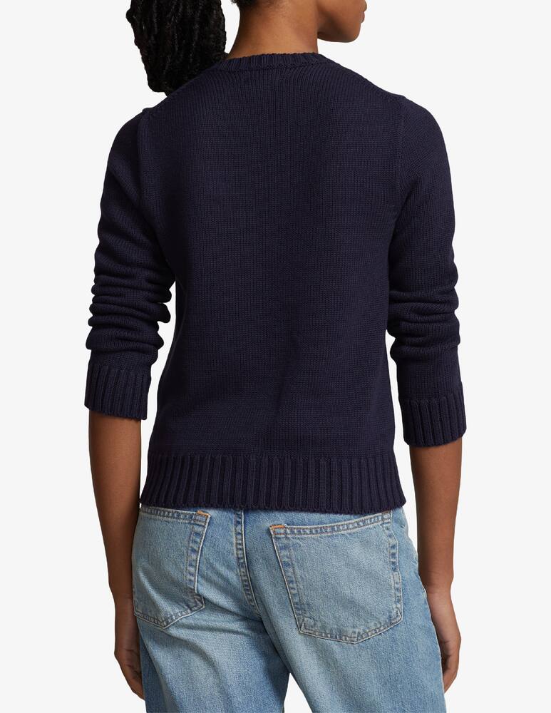 rinascente Polo Ralph Lauren Flag Cotton Crewneck Jumper