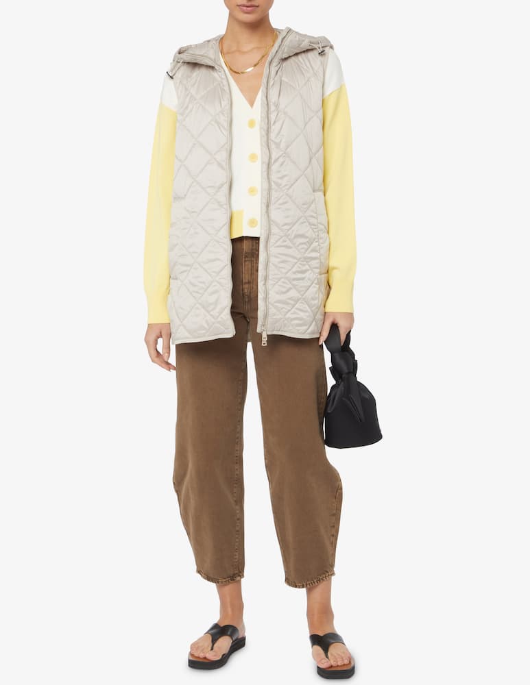 rinascente Weekend Max Mara Gilet trapuntato Navile