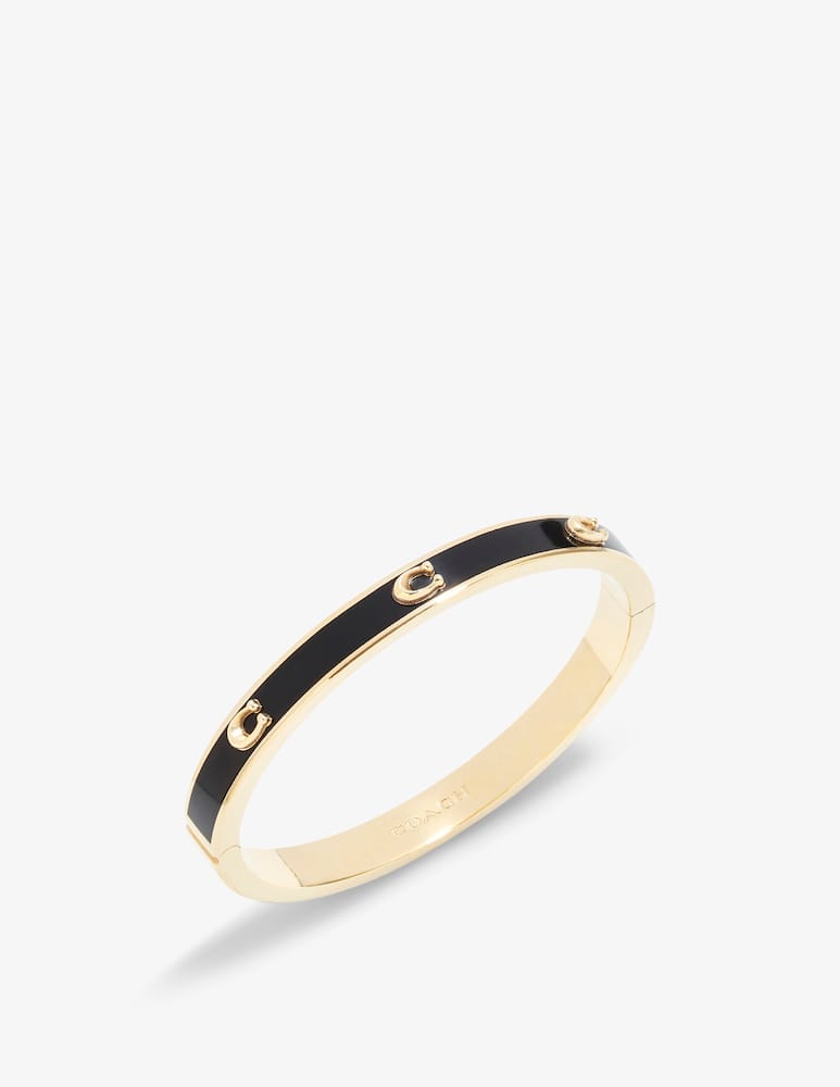 COACH Bracciale bangle Signature con smalto - immagine 2 COACH Bracciale bangle Signature con smalto - immagine 2