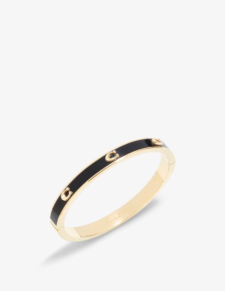 rinascente COACH Signature enamel bangle bracelet