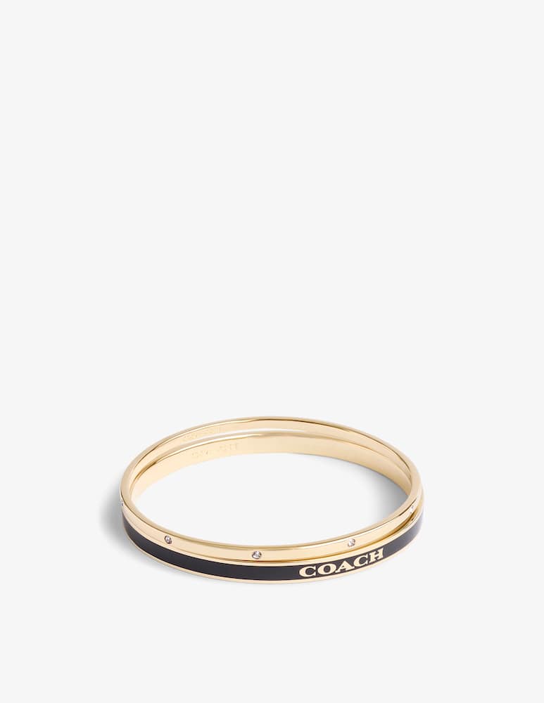 COACH Set di due bracciali Signature - immagine 1 COACH Set di due bracciali Signature - immagine 1