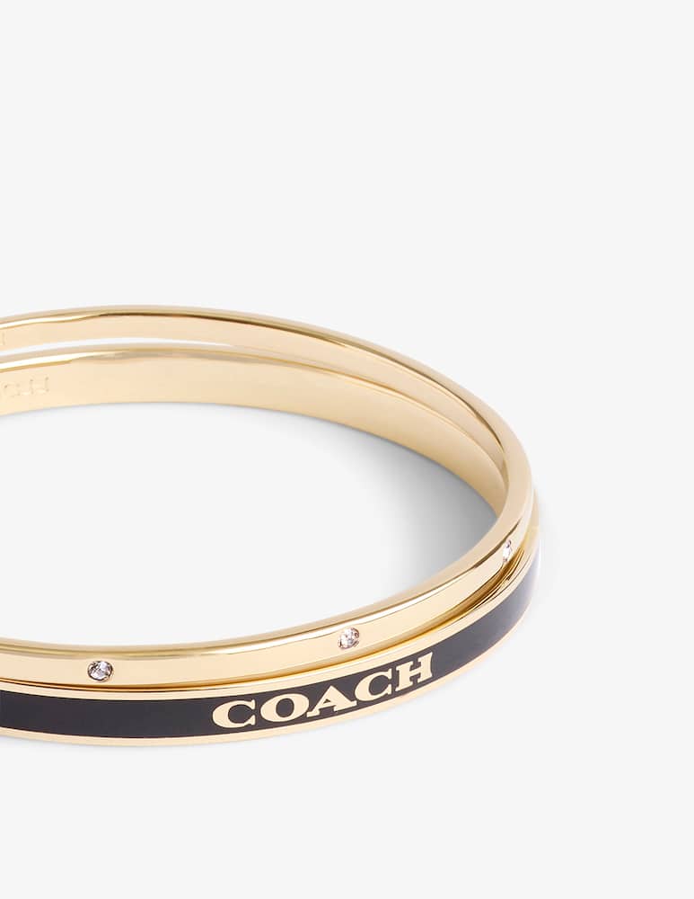 COACH Set di due bracciali Signature - immagine 3 COACH Set di due bracciali Signature - immagine 3