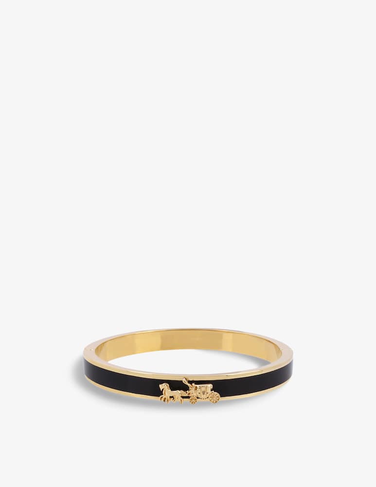 COACH Bracciale bangle Signature con smalto - immagine 1 COACH Bracciale bangle Signature con smalto - immagine 1