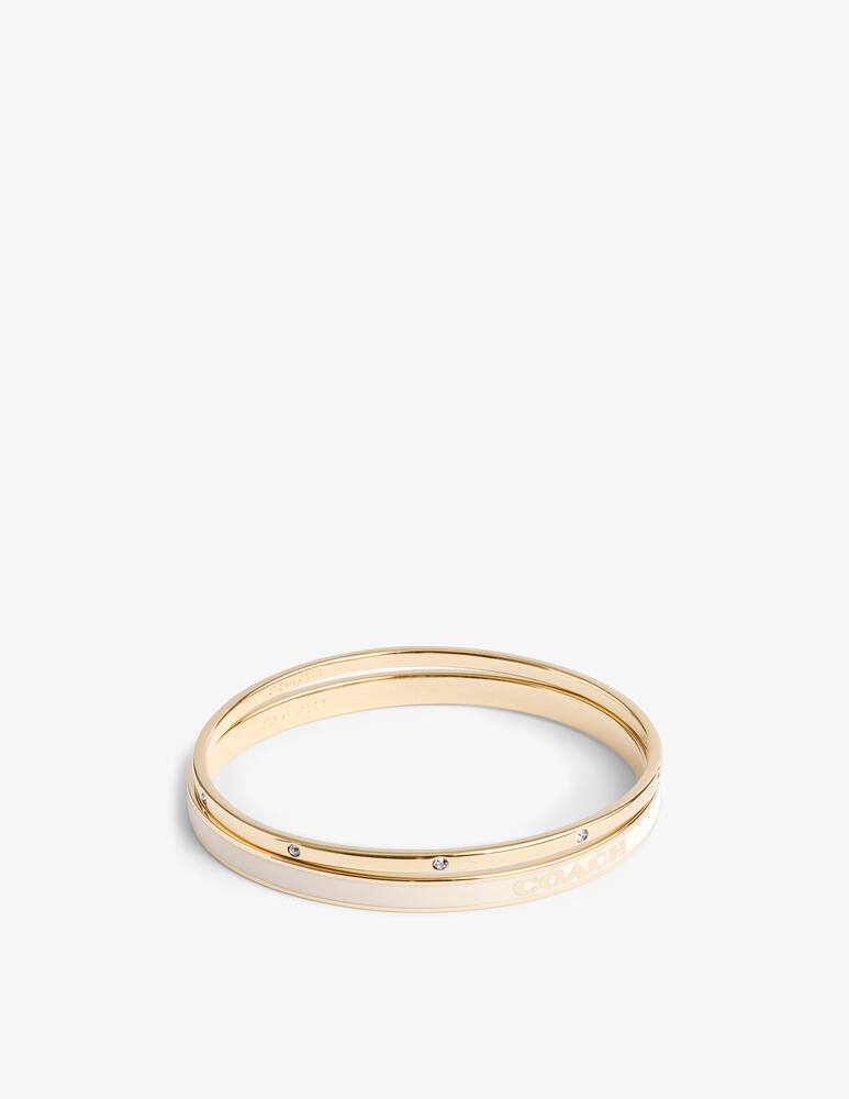 rinascente COACH Signature Duo Bangle Boxed Set