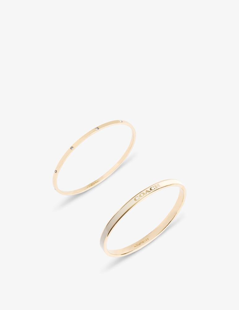 rinascente COACH Signature Duo Bangle Boxed Set