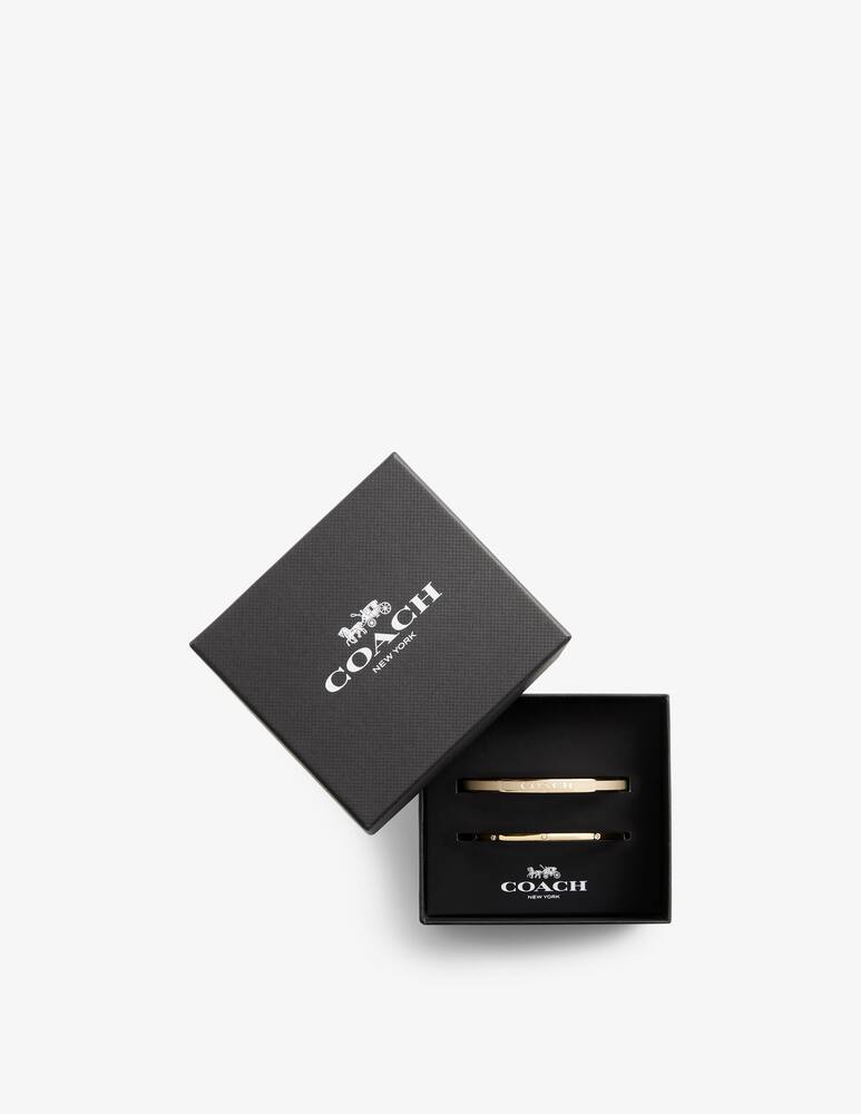 rinascente COACH Signature Duo Bangle Boxed Set