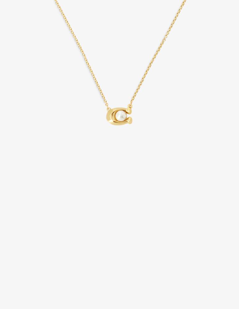 rinascente COACH Signature pearl jewelry set