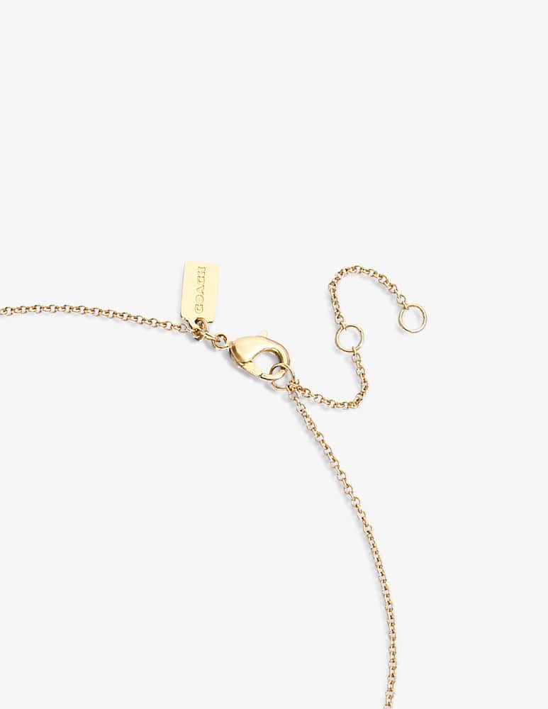 COACH Signature coin pearl pendant necklace - picture 4 COACH Signature coin pearl pendant necklace - picture 4