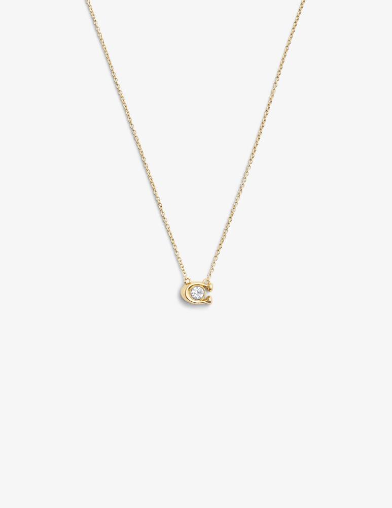 rinascente COACH Collana con ciondolo con pietra