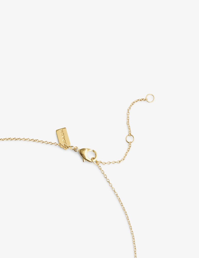 rinascente COACH Collana con ciondolo con pietra