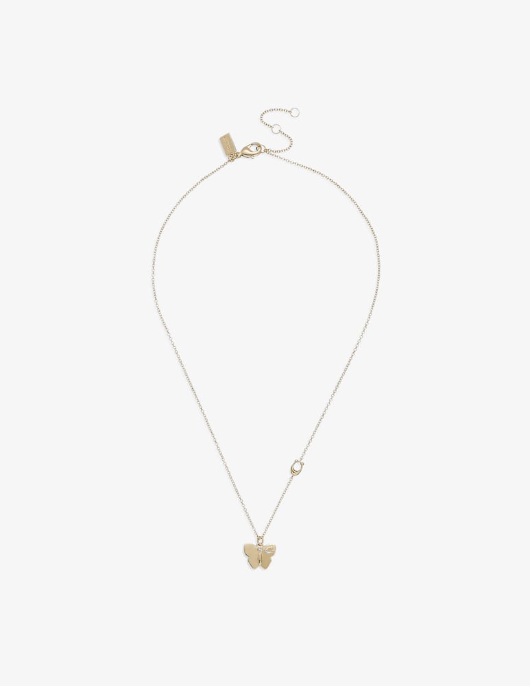 rinascente COACH Collana con ciondolo a farfalla