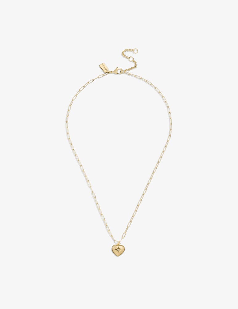 rinascente COACH Iconic heart pendant necklace