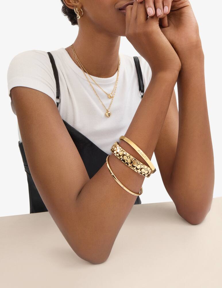 rinascente COACH Iconic heart pendant necklace