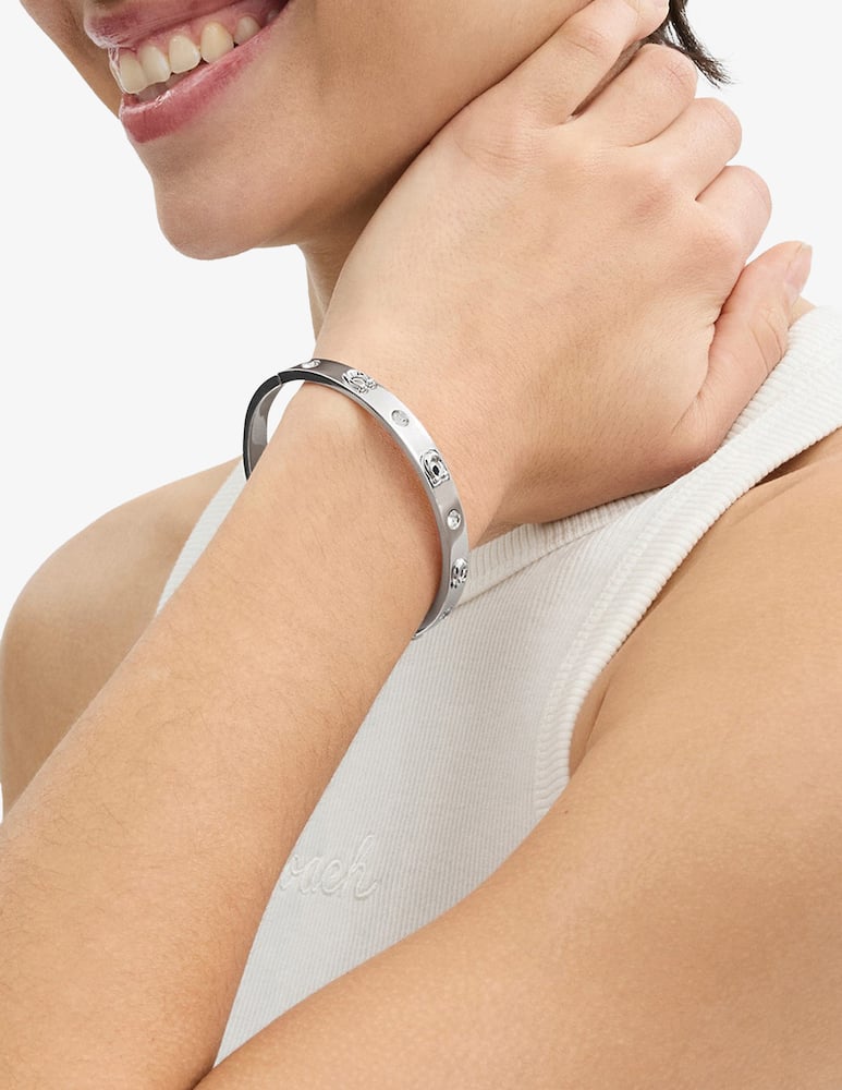 COACH Bracciale bangle Signature con pietra - immagine 2 COACH Bracciale bangle Signature con pietra - immagine 2