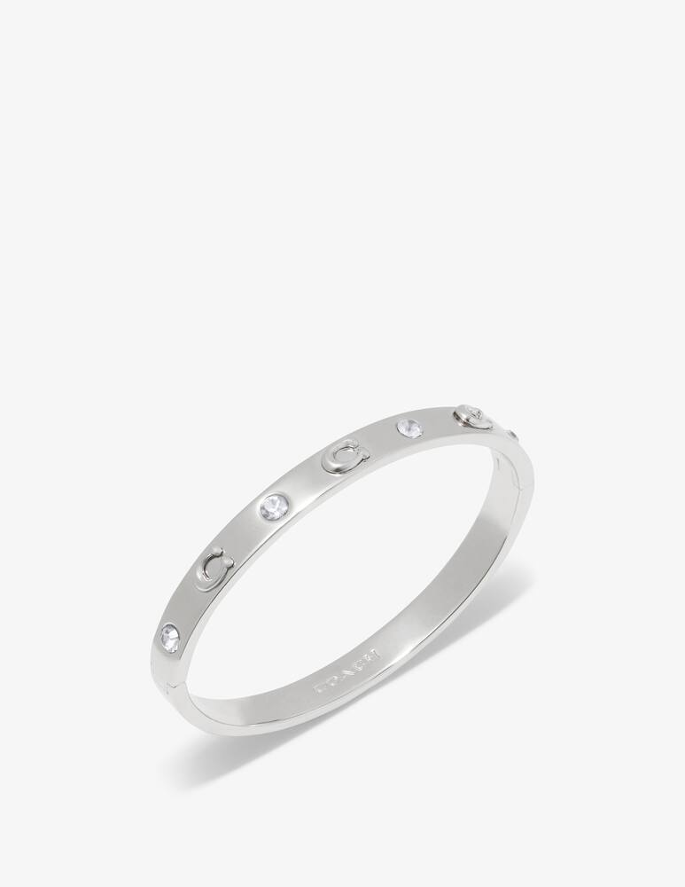 rinascente COACH Signature stone bangle bracelet