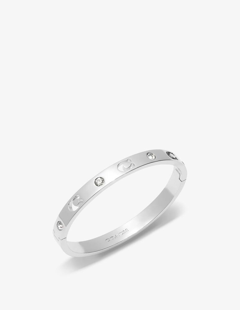 rinascente COACH Signature stone bangle bracelet