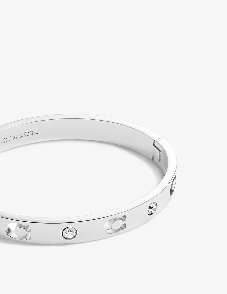 rinascente COACH Signature stone bangle bracelet