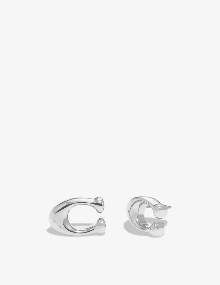 rinascente COACH Signature C Stud Earrings