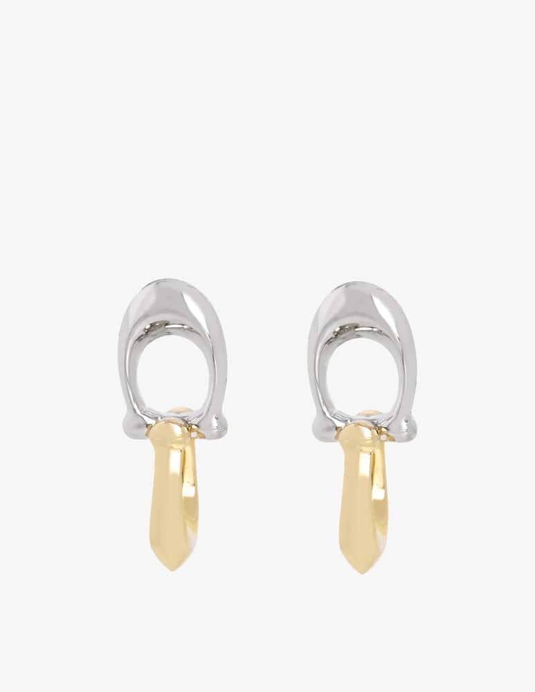COACH Signature c drop earrings - picture 1 COACH Signature c drop earrings - picture 1