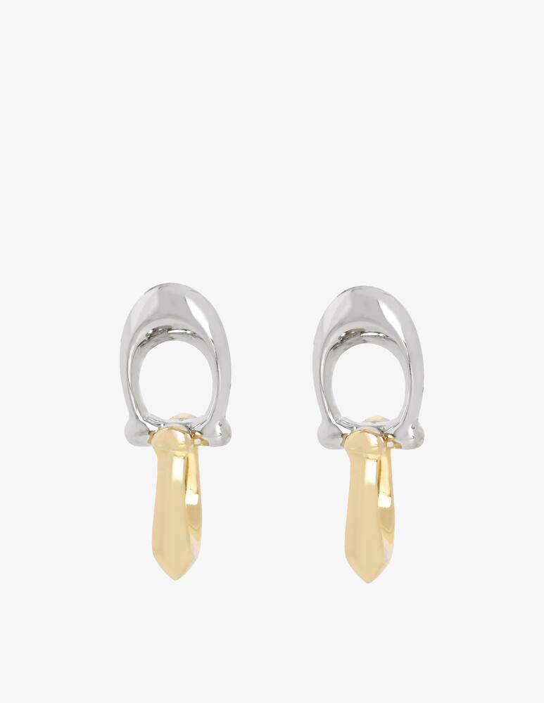 rinascente COACH Signature c drop earrings