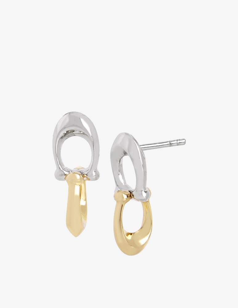 rinascente COACH Signature c drop earrings