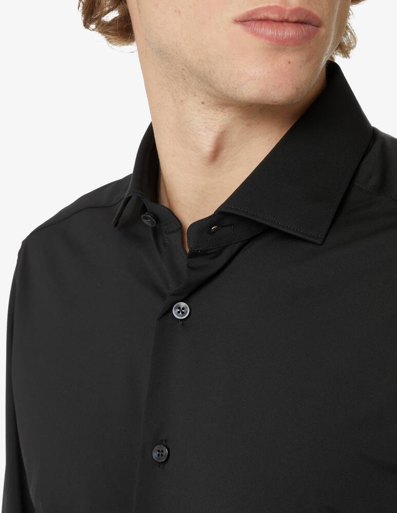 rinascente Xacus Camicia active tailored - Nero