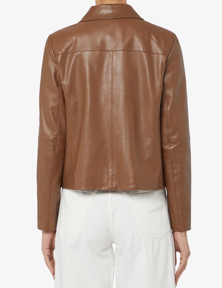rinascente Weekend Max Mara Adda leather jacket