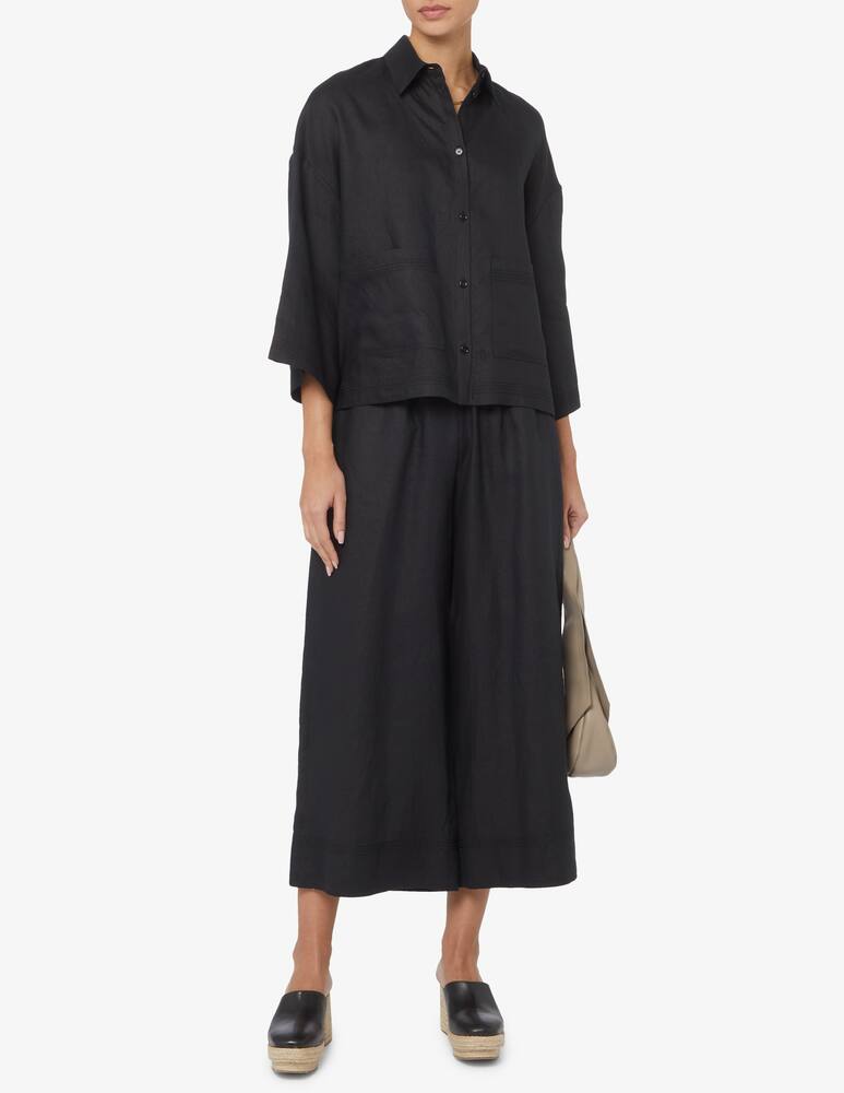 MM by MaxMara Pantalone in lino Edmond Max Mara - immagine 2 MM by MaxMara Pantalone in lino Edmond Max Mara - immagine 2