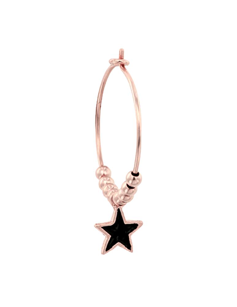 rinascente Maman et Sophie Single hoop earring with star