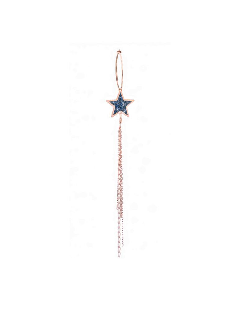 rinascente Maman et Sophie Single Hoop earring with glitter star