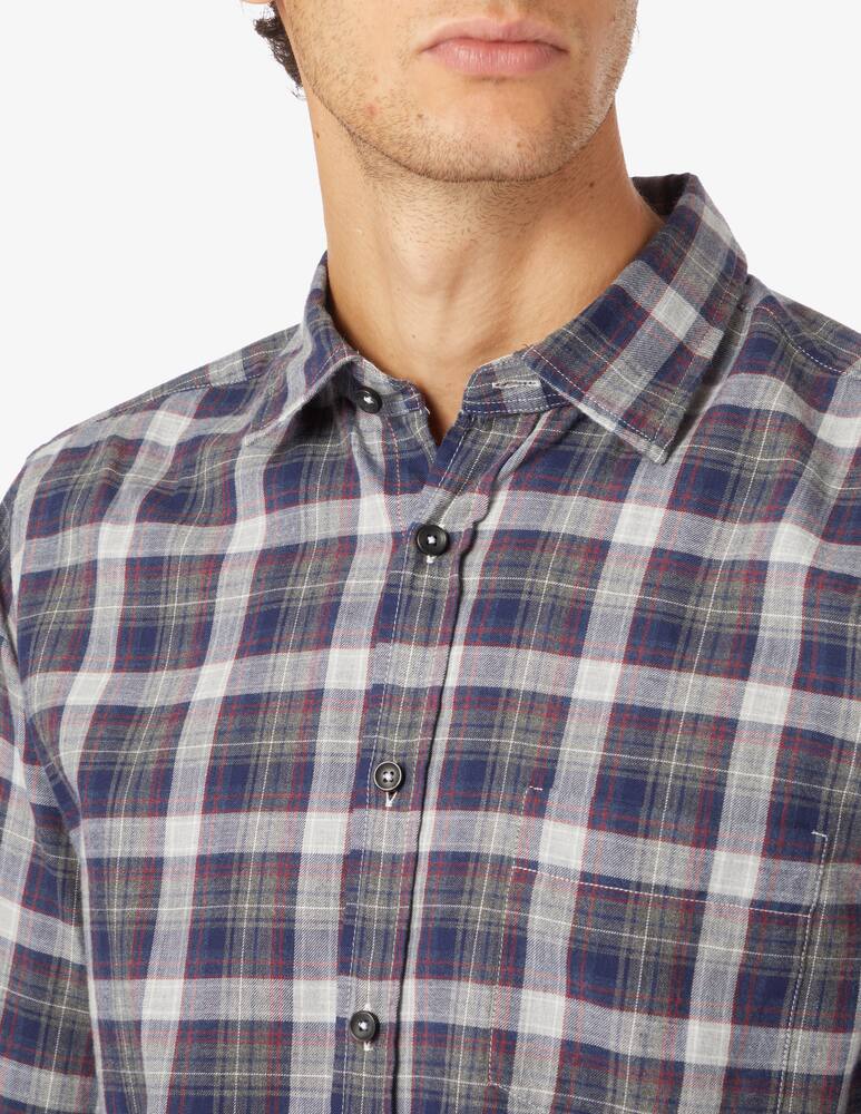 rinascente Xacus Camicia a quadri in flanella - Multicolor