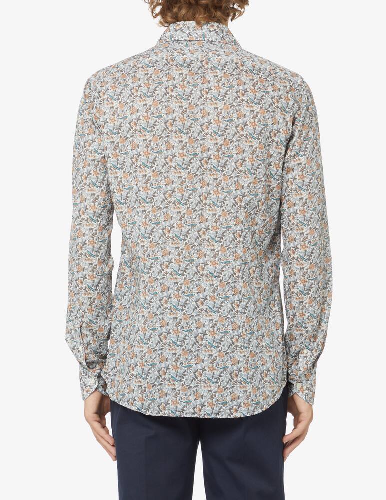 rinascente Xacus Liberty print shirt - Multi