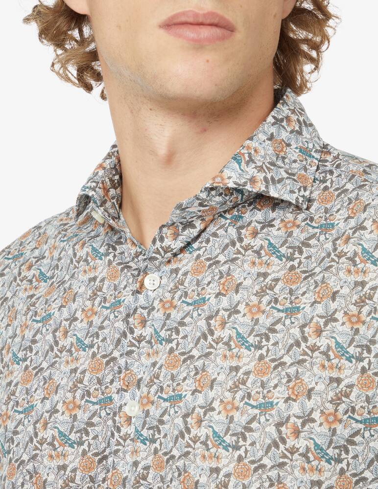 rinascente Xacus Liberty print shirt - Multi