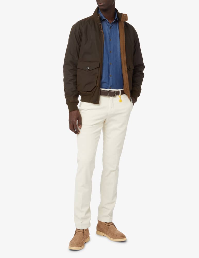Xacus Washed denim tailored shirt - Blue - picture 2 Xacus Washed denim tailored shirt - Blue - picture 2